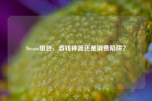 Steam组包，省钱神器还是消费陷阱？