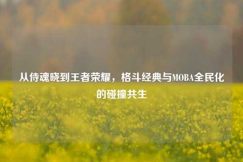 从侍魂晓到王者荣耀，格斗经典与MOBA全民化的碰撞共生